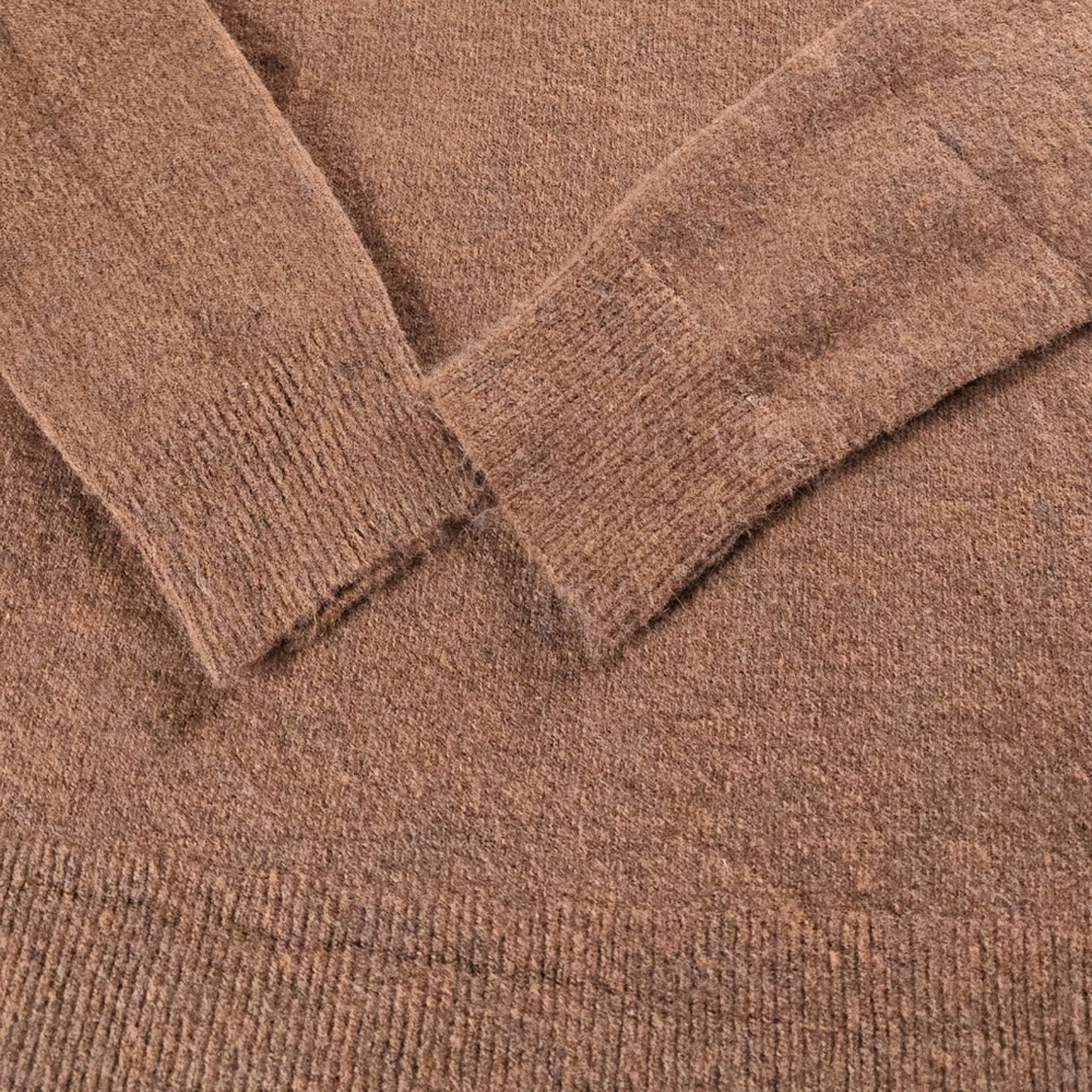 Mystree▪️Chesnut Brown Mockneck Sweater - Picture 4 of 7